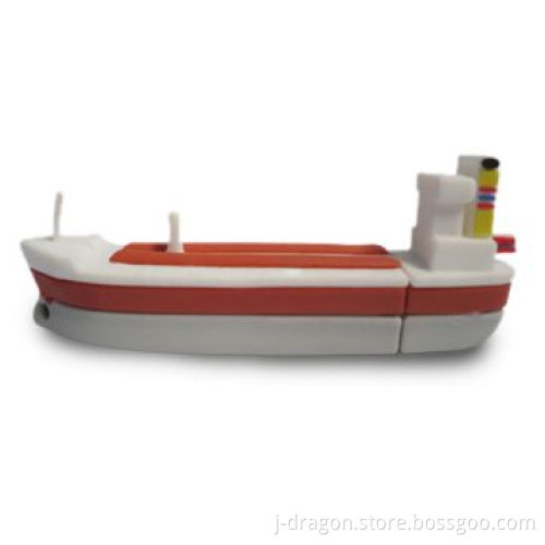 Barge/Oil Ship USB Flash Drive with 512MB to 32GB Storage, Suitable for Promotional Gifts